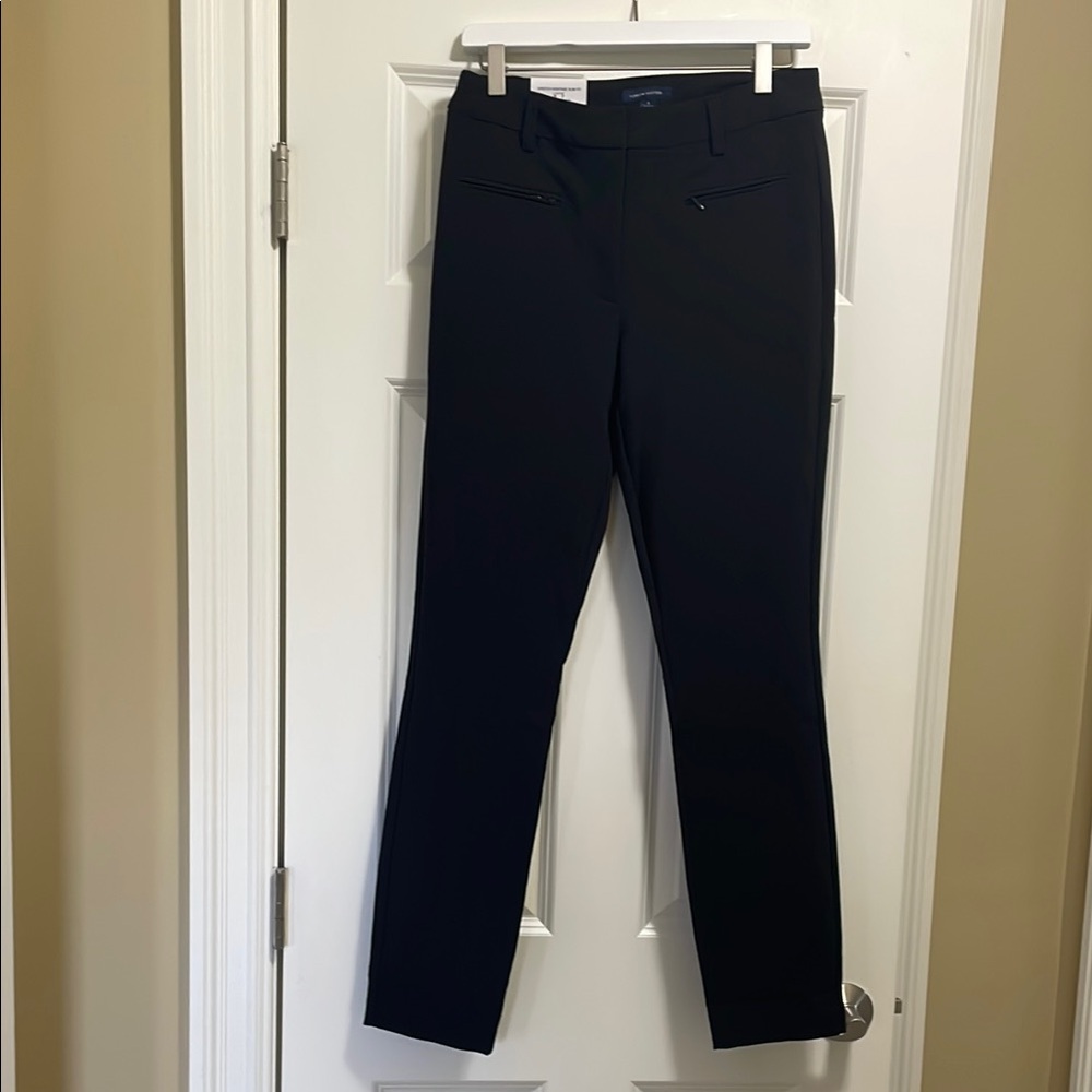 Tommy Hilfiger Black Straight Leg Pants
